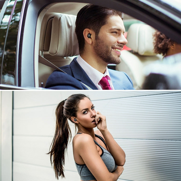 Drawer Type S2 Ear-in TWS Bluetooth V5.0 Wireless Earphones(Grey) - TWS Earphone by PMC TechLife | Online Shopping South Africa | PMC TechLife