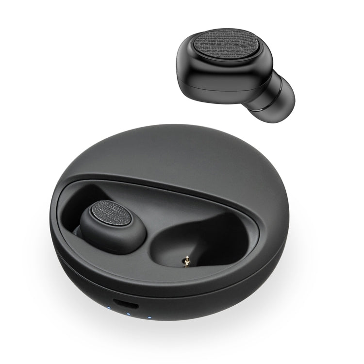 YH-03 TWS V5.0 Wireless Stereo Bluetooth Headset with Charging Case, Support Voice Assistant(Black) - TWS Earphone by PMC TechLife | Online Shopping South Africa | PMC TechLife