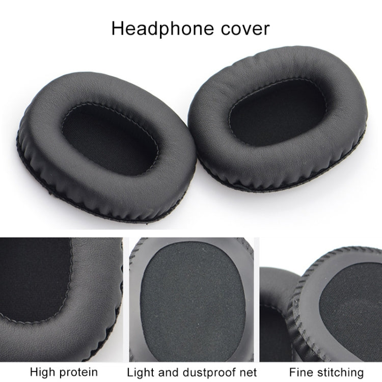 1 Pair Imitation Leather + Memory Foam Soft Headphone Jacket Earmuffs for Marshall monitor - Earmuff & Pad by PMC Jewellery | Online Shopping South Africa | PMC Jewellery