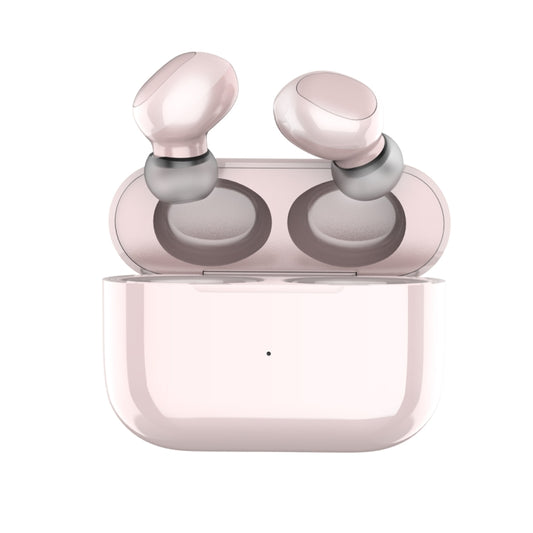 Air-3 Bluetooth 5.0 Business Style Wireless Bluetooth Earphone with Charging Case(Pink) - Bluetooth Earphone by PMC Jewellery | Online Shopping South Africa | PMC Jewellery