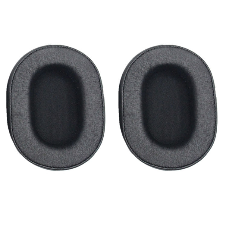 1 Pair Soft Sponge Earmuff Headphone Jacket for Audio-technica ATH-MSR7 / M50X / M20 / M40 / M40X(Black) - Earmuff & Pad by PMC TechLife | Online Shopping South Africa | PMC TechLife