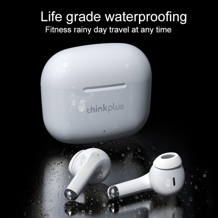 Lenovo LP40 Pro TWS Wireless Bluetooth 5.1 Noise Reduction Earphone (White) - free shipping - PMC TechLife - Order now!