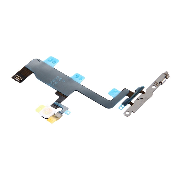 Power Button & Flashlight Flex Cable with Brackets for iPhone 6 - iPhone 6/6 Plus Parts by PMC TechLife | Online Shopping South Africa | PMC TechLife