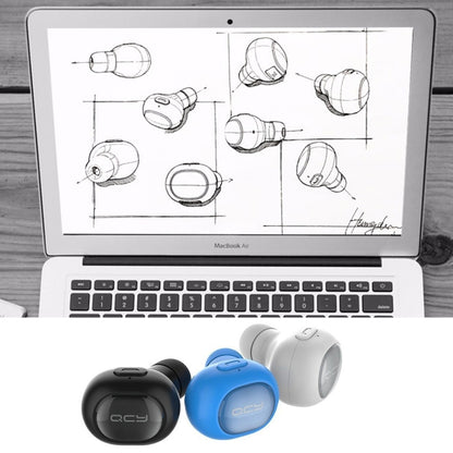 QCY Q26 Mini In-ear Universal Wireless Bluetooth 4.1 Earphone with English Voice,Effective Bluetooth Distance: 10M(Black) - Bluetooth Earphone by QCY | Online Shopping South Africa | PMC Jewellery