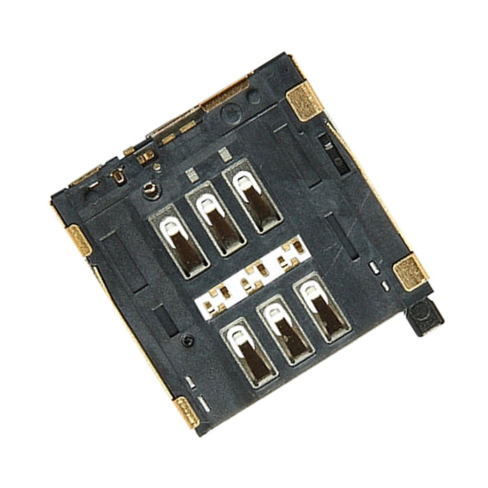 SIM Card Reader Socket for iPhone 6s Plus - iPhone 6S/6S Plus Parts by PMC TechLife | Online Shopping South Africa | PMC TechLife