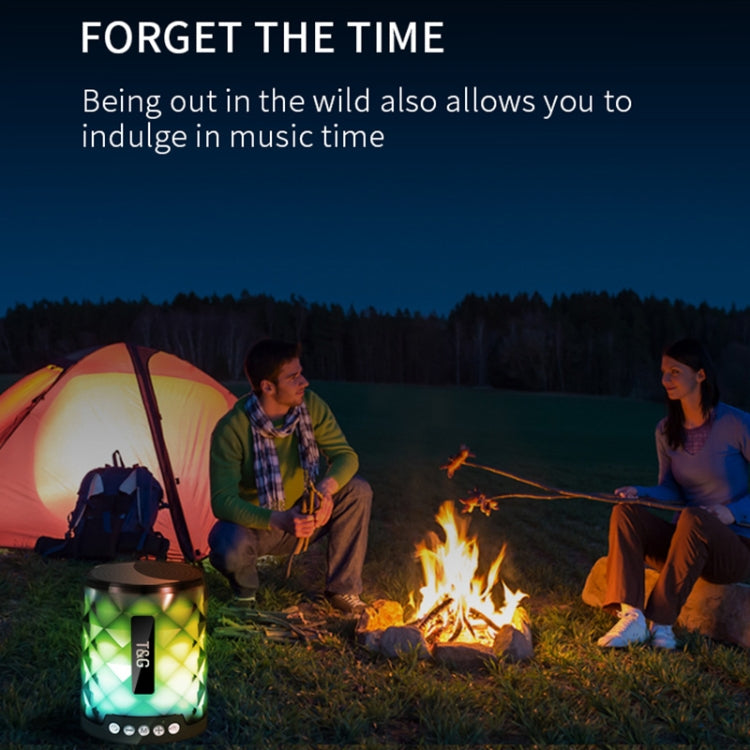 T&G TG155 Bluetooth 4.2 Mini Portable Wireless Bluetooth Speaker with Colorful Lights(Blue) - Mini Speaker by T&G | Online Shopping South Africa | PMC TechLife | Buy Now Pay Later Mobicred