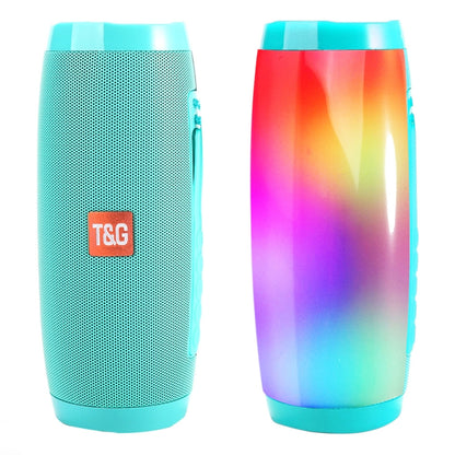 T&G TG157 Bluetooth 4.2 Mini Portable Wireless Bluetooth Speaker with Melody Colorful Lights(Green) - Mini Speaker by T&G | Online Shopping South Africa | PMC Jewellery | Buy Now Pay Later Mobicred