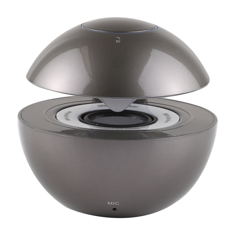 BT-118 Mini Wireless Bluetooth Speaker with Breathing Light, Support Hands-free / TF Card / AUX(Grey) - Mini Speaker by PMC TechLife | Online Shopping South Africa | PMC TechLife