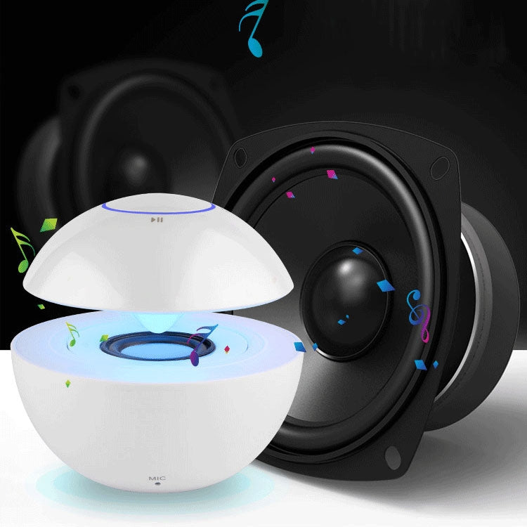 BT-118 Mini Wireless Bluetooth Speaker with Breathing Light, Support Hands-free / TF Card / AUX(Blue) - free shipping - PMC TechLife - Order now!