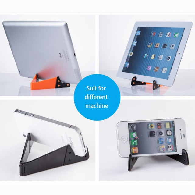 V Shape Universal Mobile Phone Tablet Bracket Holder (Green) - Desktop Holder by PMC TechLife | Online Shopping South Africa | PMC TechLife