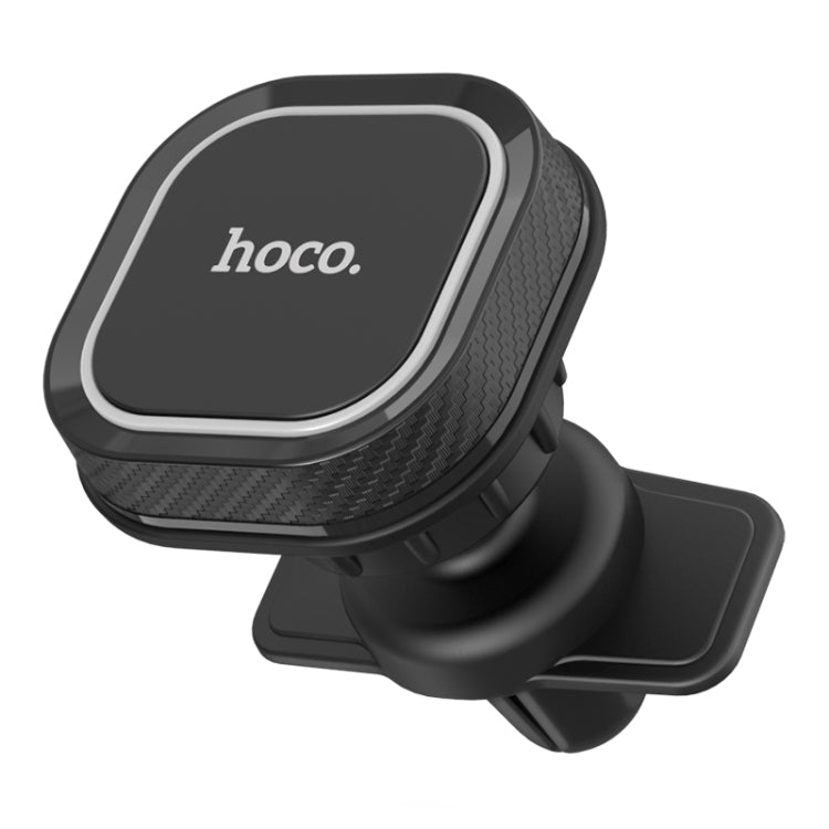 Hoco CA52 Intelligent Series Air Outlet In-car Holder (Black) - Universal Car Holders by hoco | Online Shopping South Africa | PMC Jewellery | Buy Now Pay Later Mobicred