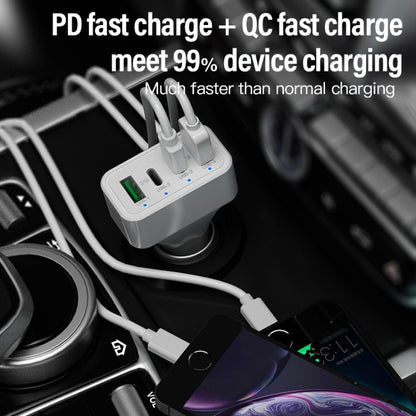 WLX-K26 40W Dual PD + Dual QC Multi-function Car Charger - Car Charger by PMC Jewellery | Online Shopping South Africa | PMC Jewellery