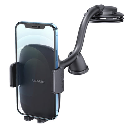 USAMS US-ZJ065 Car Center Console Windshield Mobile Phone Holder - Car Holders by USAMS | Online Shopping South Africa | PMC Jewellery