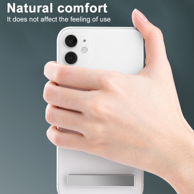 R-JUST SJ07 Linear Shape Magnetic Folding Portable Aluminum Alloy Mobile Phone Holder - Hand-Sticking Bracket by R-JUST | Online Shopping South Africa | PMC TechLife | Buy Now Pay Later Mobicred