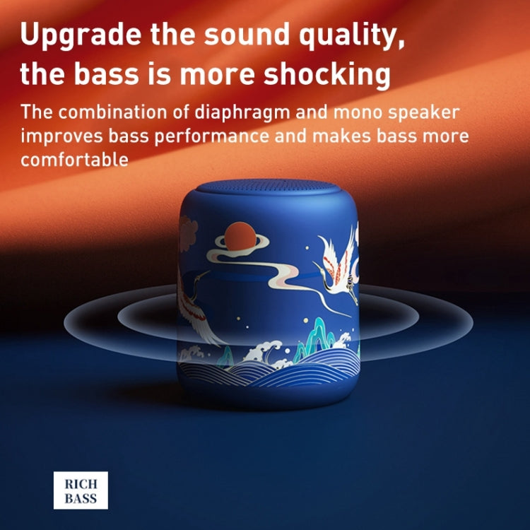 Sanag X6P National Style Portable Mini Bluetooth Speaker (Blue) - Mini Speaker by Sanag | Online Shopping South Africa | PMC Jewellery