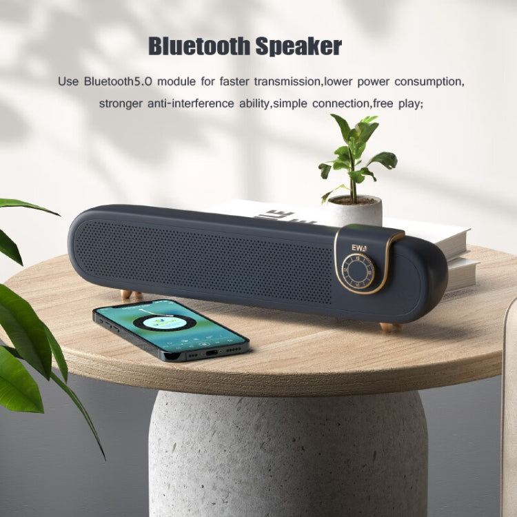 EWA L102 Classic Style Retro Bluetooth Wireless Speaker, Support TF/AUX(White) - free shipping - PMC TechLife - Order now!