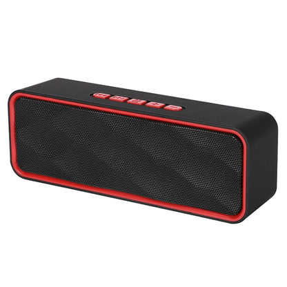 SC211 Pro Outdoor Multi-function Card Wireless Bluetooth Speaker Upgraded Version(Red) - Desktop Speaker by PMC Jewellery | Online Shopping South Africa | PMC Jewellery