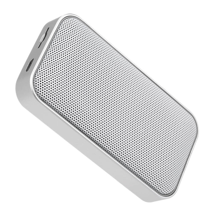BT209 Outdoor Portable Ultra-thin Mini Wireless Bluetooth Speaker, Support TF Card & Hands-free Calling (Silver) - Mini Speaker by PMC TechLife | Online Shopping South Africa | PMC TechLife