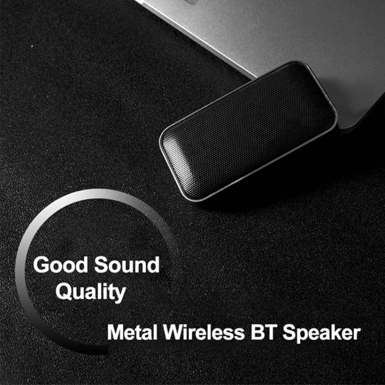 BT209 Outdoor Portable Ultra-thin Mini Wireless Bluetooth Speaker, Support TF Card & Hands-free Calling (Silver) - Mini Speaker by PMC TechLife | Online Shopping South Africa | PMC TechLife