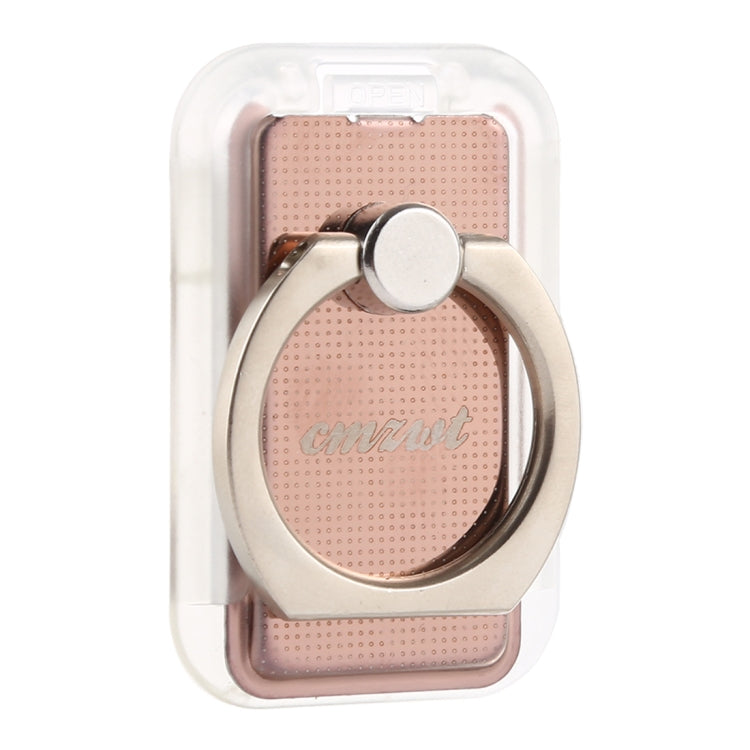 CPS-013 360 Degrees Rotate Freely Removable Magnetic Ring Stand Phone Holder, Support Wireless Charging(Rose Gold) - Ring Holder by PMC Jewellery | Online Shopping South Africa | PMC Jewellery