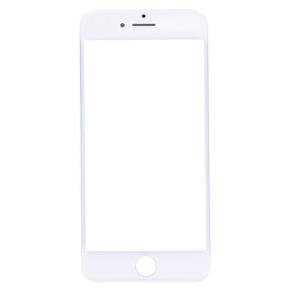 Front Screen Outer Glass Lens with Front LCD Screen Bezel Frame for iPhone 7 Plus (White) - Glass Lens by PMC Jewellery | Online Shopping South Africa | PMC Jewellery