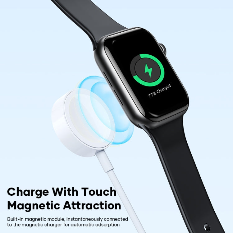 2 in 1 USB to 8 Pin + + Magnetic Watch Wireless Charger Data Cable, Cable Length: 1.2m - 2 in 1 Cable by PMC TechLife | Online Shopping South Africa | PMC TechLife