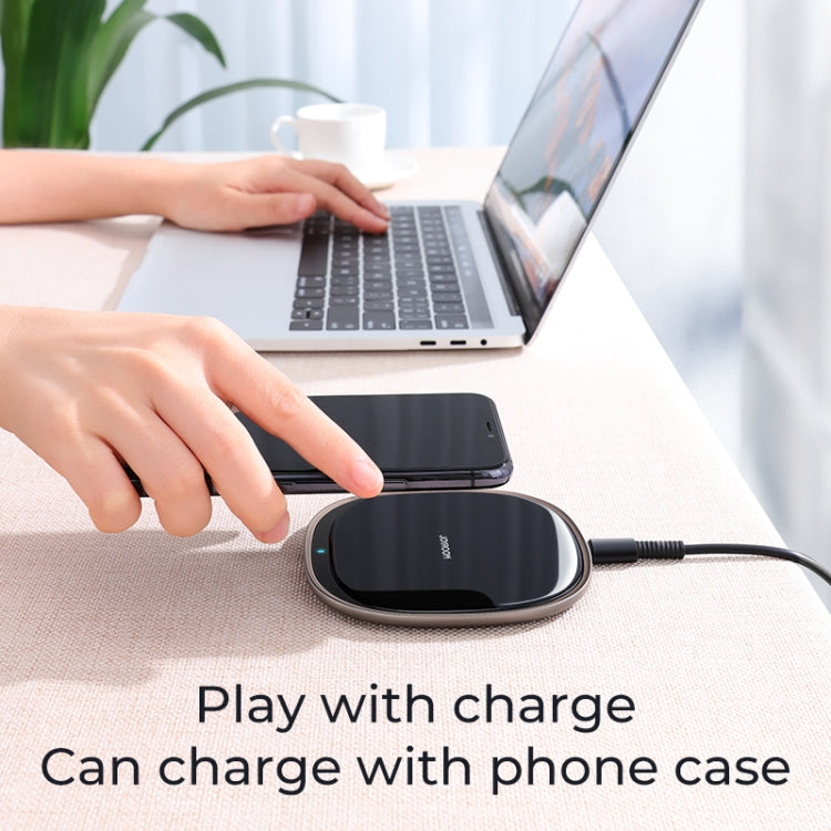 JOYROOM JR-A23 15W Square Mobile Phone Wireless Charger (Black) - Wireless Charger by JOYROOM | Online Shopping South Africa | PMC Jewellery