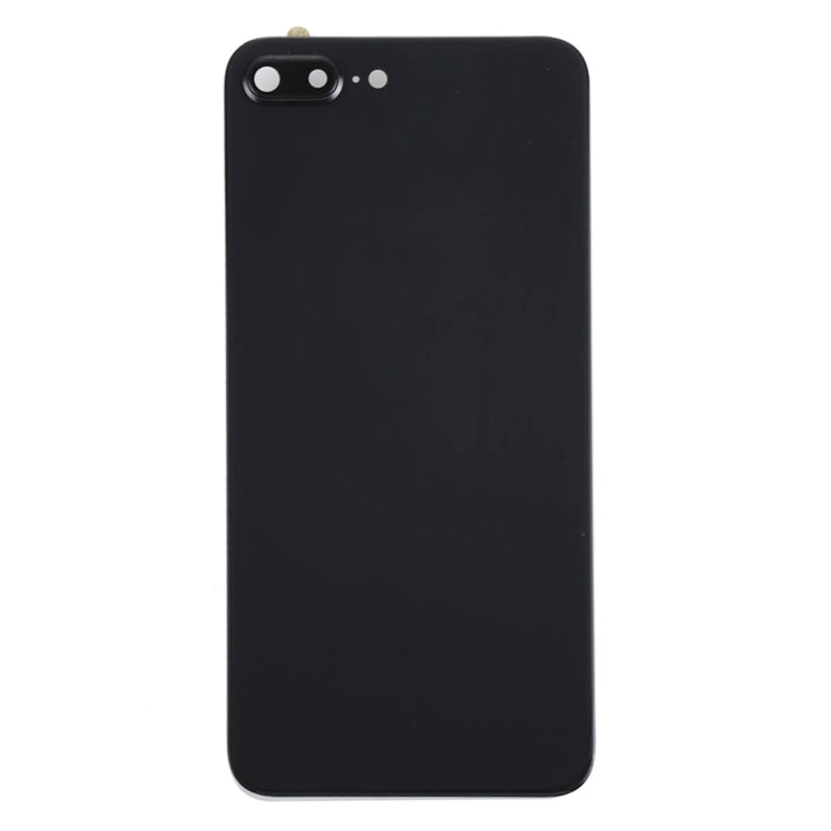 Back Cover with Adhesive for iPhone 8 Plus (Black) - Back Cover by PMC TechLife | Online Shopping South Africa | PMC TechLife