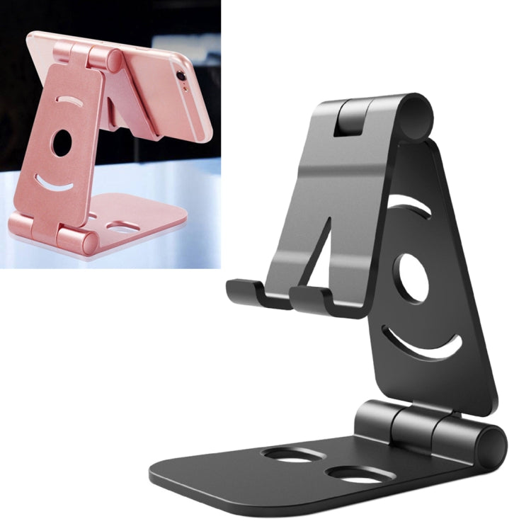 WQ-02 Foldable Creative Lazy Bracket Phone Holder (Black) - Car Holders by PMC Jewellery | Online Shopping South Africa | PMC Jewellery