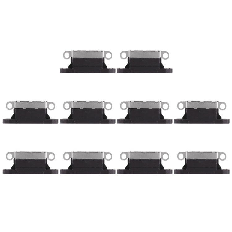 10 PCS Charging Port Connector for iPhone X(Black) - free shipping - PMC TechLife - Order now!