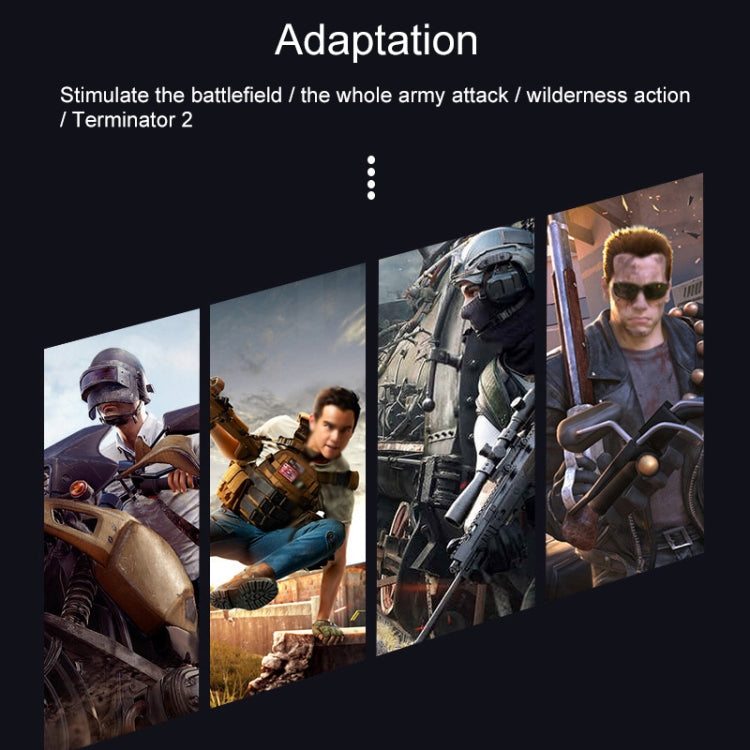 E9 Electroplating Design Press Eat Chicken Mobile Phone Trigger Shooting Controller Button Handle - Handle Shooter by PMC TechLife | Online Shopping South Africa | PMC TechLife