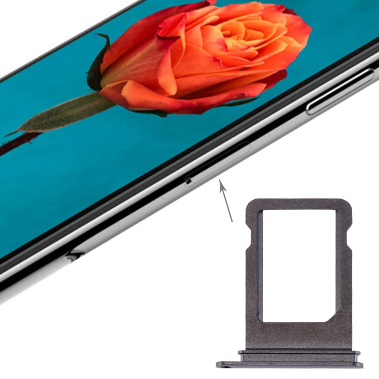Card Tray for iPhone X(Grey) - Metal Parts by PMC TechLife | Online Shopping South Africa | PMC TechLife