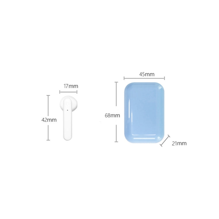 X26 TWS  Bluetooth 5.0 Wireless Touch Bluetooth Earphone with Magnetic Attraction Charging Box, Support Voice Assistant & Call(Pink) - TWS Earphone by PMC TechLife | Online Shopping South Africa | PMC TechLife