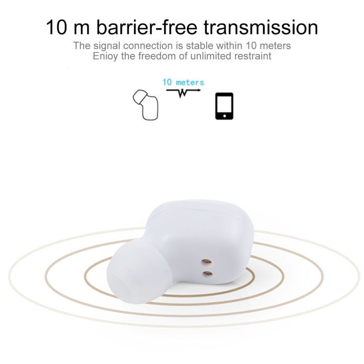 TI8S TWS Dazzling Wireless Stereo Bluetooth 5.0 Earphones with Charging Case(White) - TWS Earphone by PMC TechLife | Online Shopping South Africa | PMC TechLife