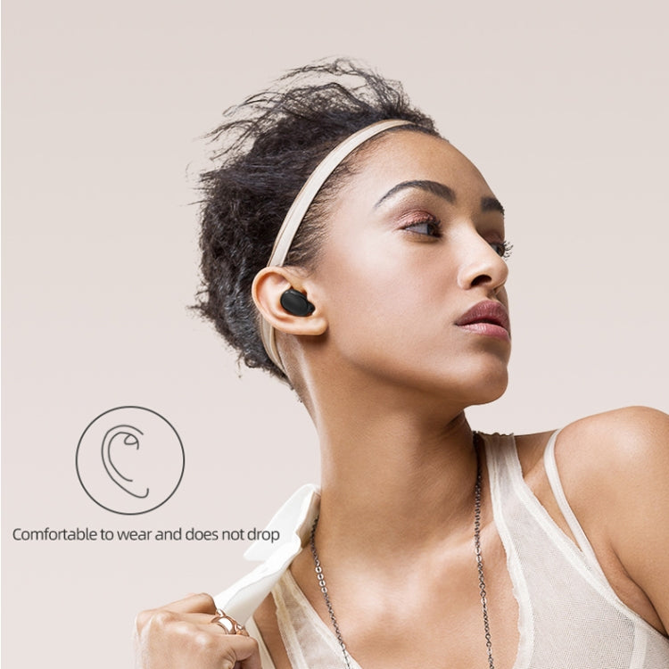 A6S IPX4 Waterproof Bluetooth 5.0 Wireless Bluetooth Earphone with Charging Box, Support for HD Calls & Siri & IOS Power Display(Black) - Bluetooth Earphone by PMC Jewellery | Online Shopping South Africa | PMC Jewellery