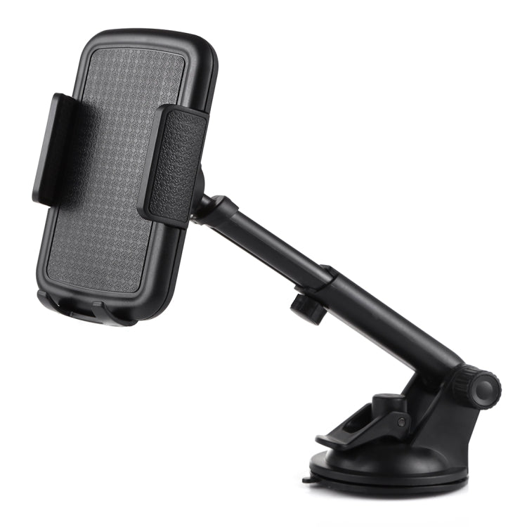 Universal Rotatable Adjustment Car Windshield Mobile Phone Holder with Suction Cup (Black) - Car Holders by PMC Jewellery | Online Shopping South Africa | PMC Jewellery