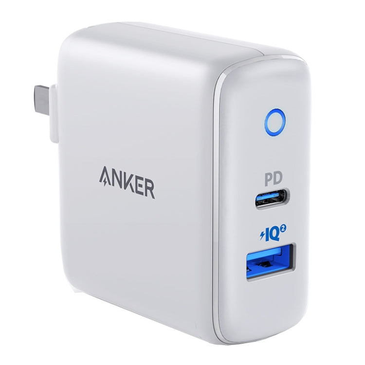 ANKER A2626 33W PowerPort PD USB-C / Type-C Interface + PowerIQ 2.0 USB-A Interface Wall Charger, US Plug(White) - USB Charger by ANKER | Online Shopping South Africa | PMC Jewellery | Buy Now Pay Later Mobicred