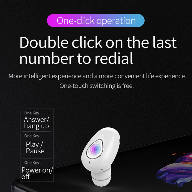 YX01 Sweatproof Bluetooth 4.1 Wireless Bluetooth Earphone, Support Memory Connection & HD Call (Black) - Bluetooth Earphone by PMC TechLife | Online Shopping South Africa | PMC TechLife