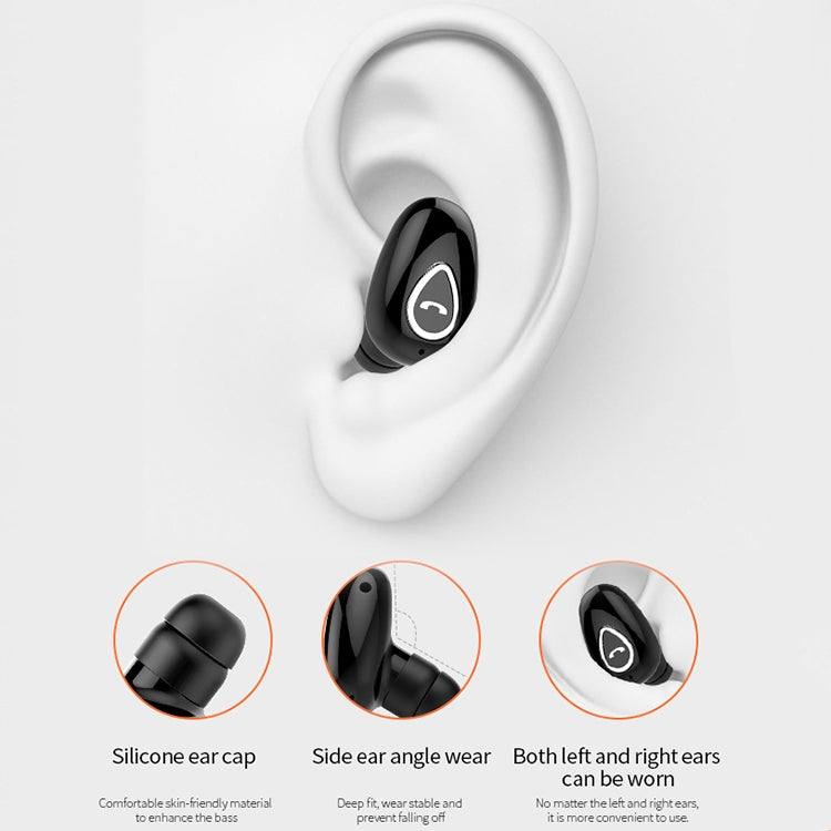 YX01 Sweatproof Bluetooth 4.1 Wireless Bluetooth Earphone, Support Memory Connection & HD Call (Silver) - Bluetooth Earphone by PMC TechLife | Online Shopping South Africa | PMC TechLife