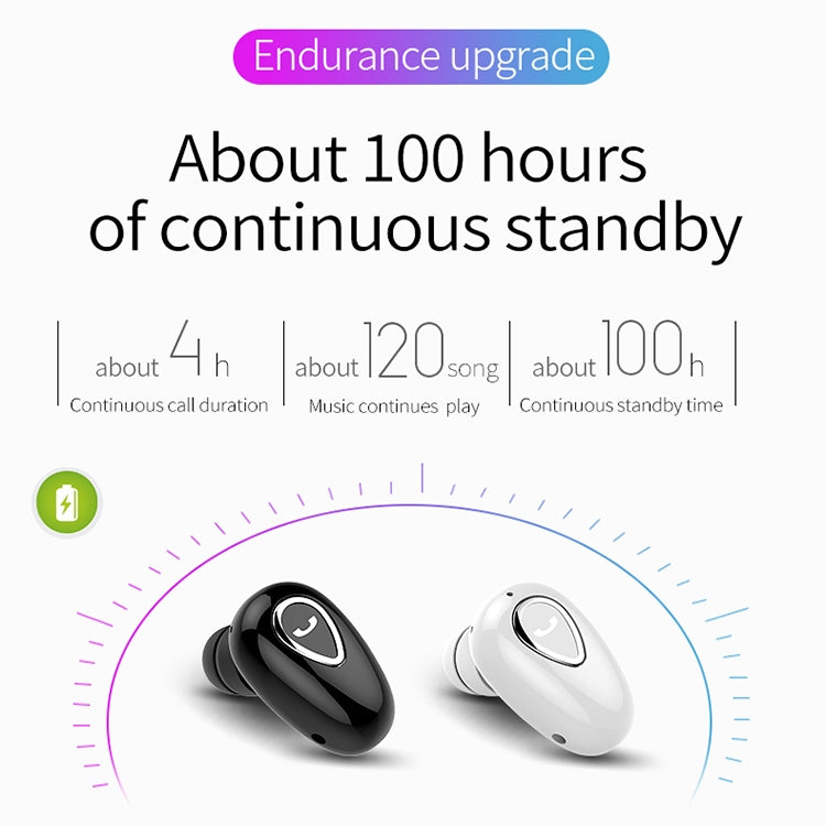 YX01 Sweatproof Bluetooth 4.1 Wireless Bluetooth Earphone, Support Memory Connection & HD Call (White) - Bluetooth Earphone by PMC TechLife | Online Shopping South Africa | PMC TechLife