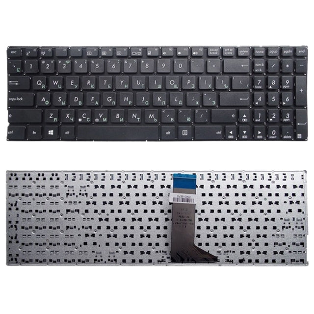 RU Keyboard for Asus X555 X555L X555LA X555LD X555LN X555LP X555LB X555LF X555LI X555U X555Y (Black) - Replacement Keyboards by PMC Jewellery | Online Shopping South Africa | PMC Jewellery