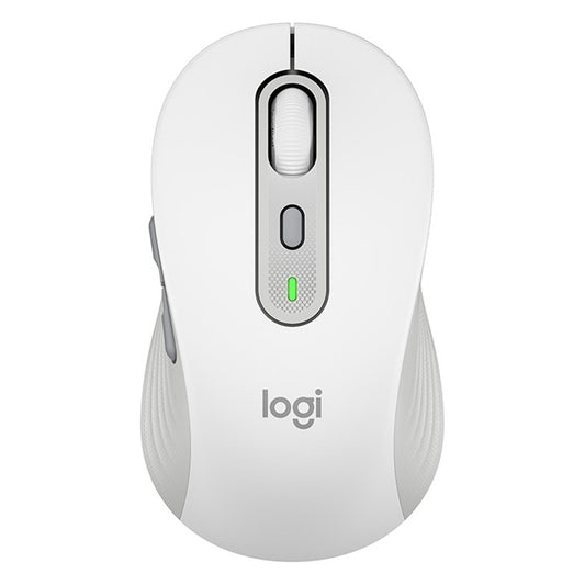 Logitech M750 2000DPI 2.4GHz Wireless Bluetooth Dual Mode Mouse (White) - Wireless Mice by Logitech | Online Shopping South Africa | PMC Jewellery | Buy Now Pay Later Mobicred