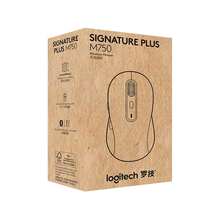 Logitech M750 2000DPI 2.4GHz Wireless Bluetooth Dual Mode Mouse (Pink) - Wireless Mice by Logitech | Online Shopping South Africa | PMC Jewellery