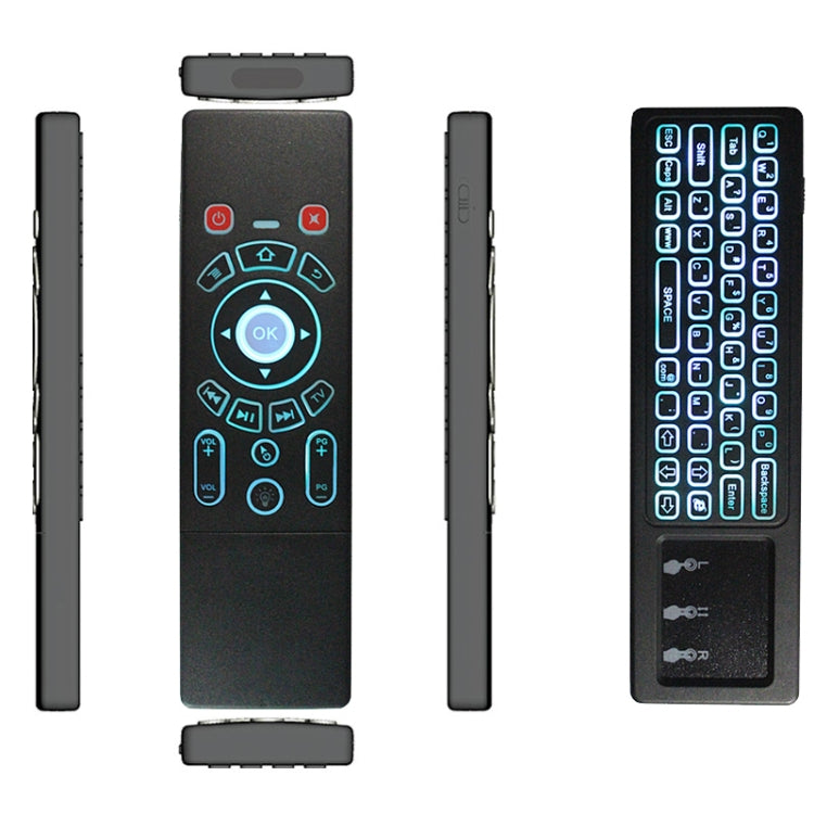 T6 Colorful Light Version Air Mouse 2.4GHz Wireless Keyboard Remote Controller with Touchpad & IR Learning for PC, Android TV Box / Smart TV, Multi-media Devices - free shipping - PMC TechLife - Order now!