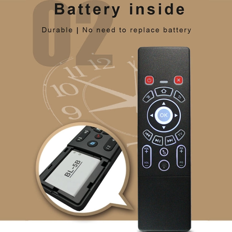 T6 Colorful Light Version Air Mouse 2.4GHz Wireless Keyboard Remote Controller with Touchpad & IR Learning for PC, Android TV Box / Smart TV, Multi-media Devices - free shipping - PMC TechLife - Order now!