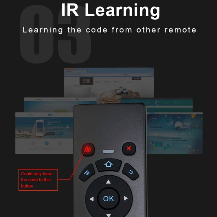 T6 Colorful Light Version Air Mouse 2.4GHz Wireless Keyboard Remote Controller with Touchpad & IR Learning for PC, Android TV Box / Smart TV, Multi-media Devices - free shipping - PMC TechLife - Order now!