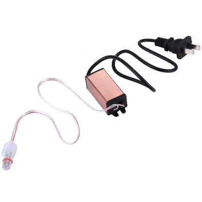 12V 7-9W Metal Cover LED Driver, AC 85-265V, US Plug - LED Drivers by PMC Jewellery | Online Shopping South Africa | PMC Jewellery