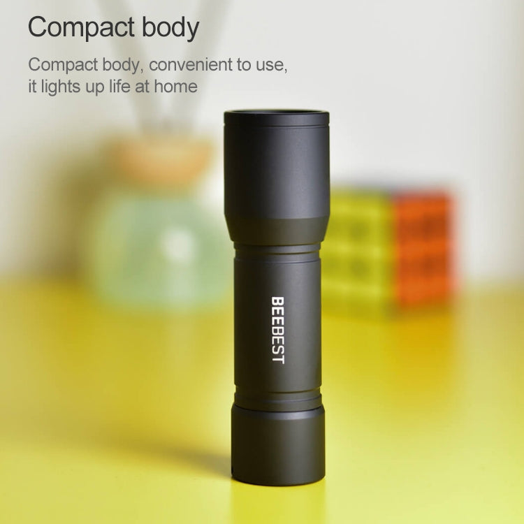 Original Xiaomi Youpin BEEBEST Portable Flashlight���Support Three-gear Mode(Black) - free shipping - PMC TechLife - Order now!