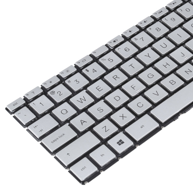 For HP Pavilion x360 14-CK 14-CD 14-CE 14-CM 14-DG US Version Keyboard (Silver) - Replacement Keyboards by PMC TechLife | Online Shopping South Africa | PMC TechLife
