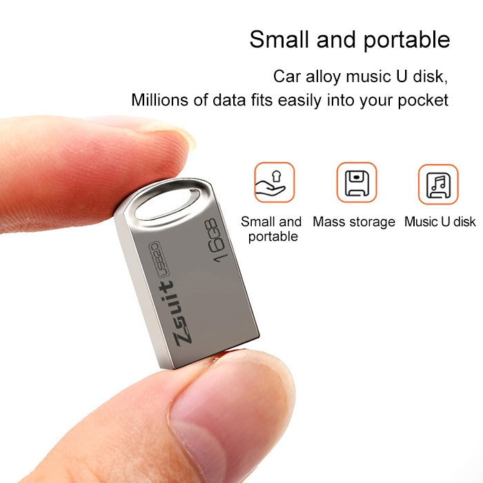 Zsuit 64GB USB 3.0 Mini Metal Ring Shape USB Flash Disk - USB Flash Drives by PMC TechLife | Online Shopping South Africa | PMC TechLife